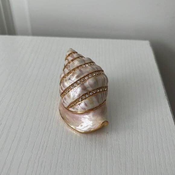 Kingston Designs Sea Shell Conch Trinket Box - Picture 4 of 6